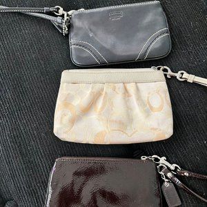 Coach Wristlets